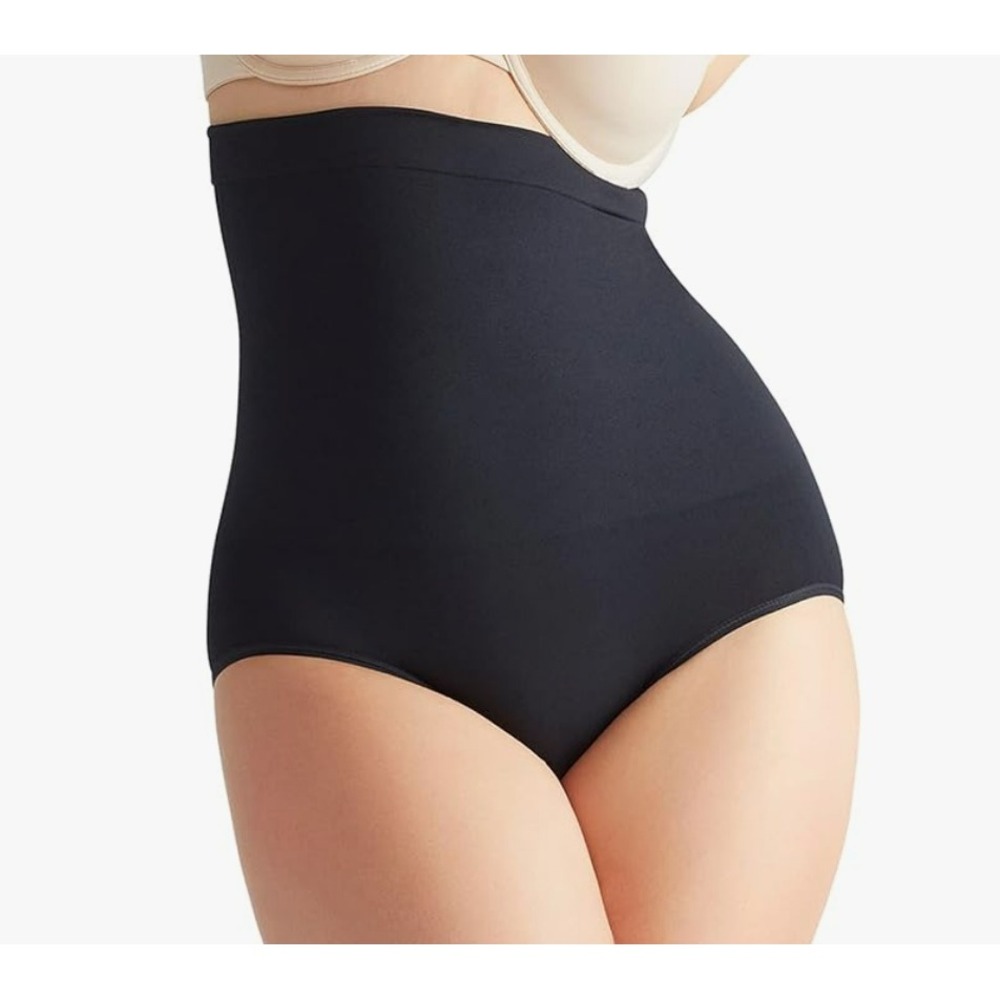 Yummie Black High Waist Shaping Brief Seamless Firm Control NWT 2X/3X